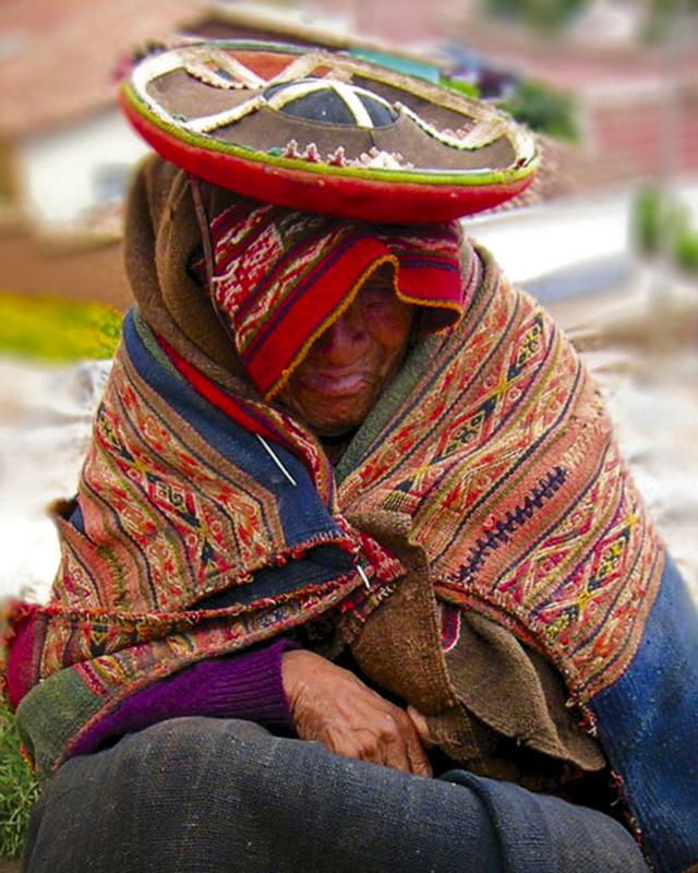 Ecuadoran woman - UNTITLED ©2003 Martin Oretsky